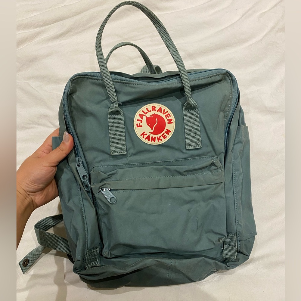 Fjallraven Kanken Backpack - Turquoise / Sky Blue